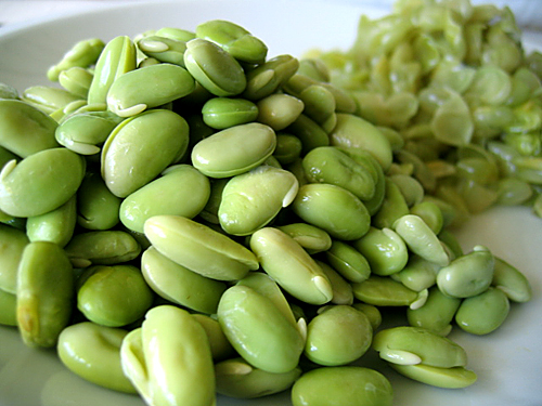 edamame cooked, peeled, and skinned
