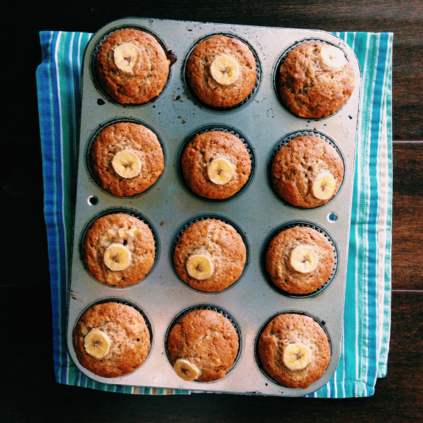 banana muffins