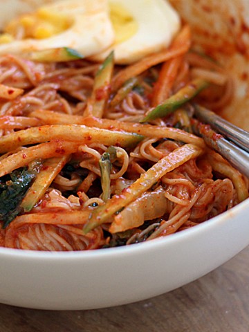bibim naeng myun recipe