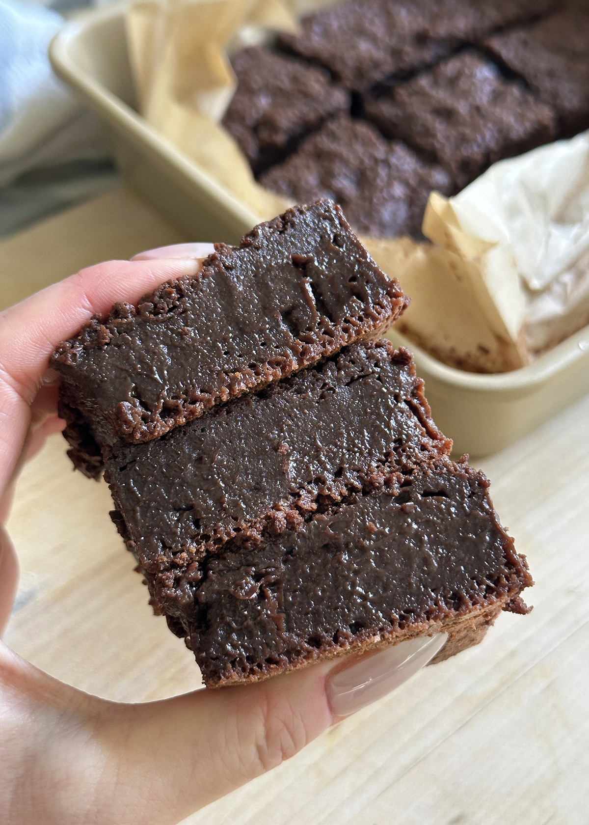 chocolate mochi brownies