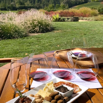 goldeneye winery pinot noir tasting in anderson valley