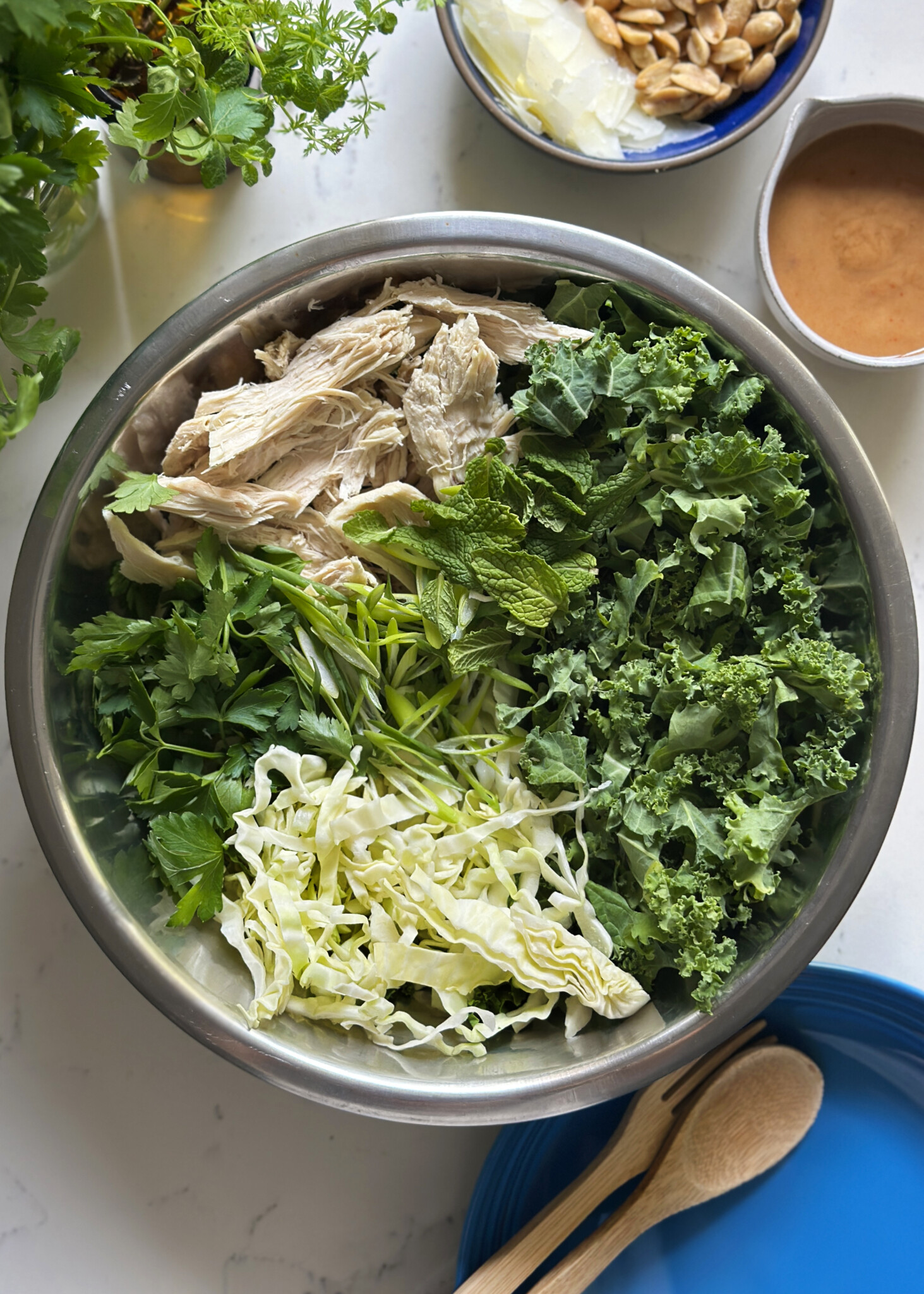 houstons kale salad ingredients