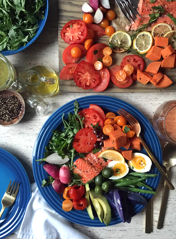 nicoise-salad-party-board-plated