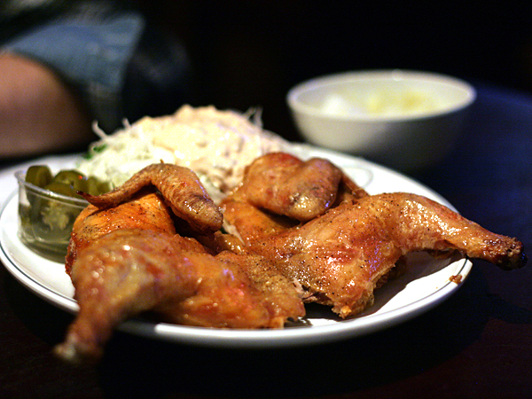 OB Bear, koreatown restaurant - tong dak fried chicken, small