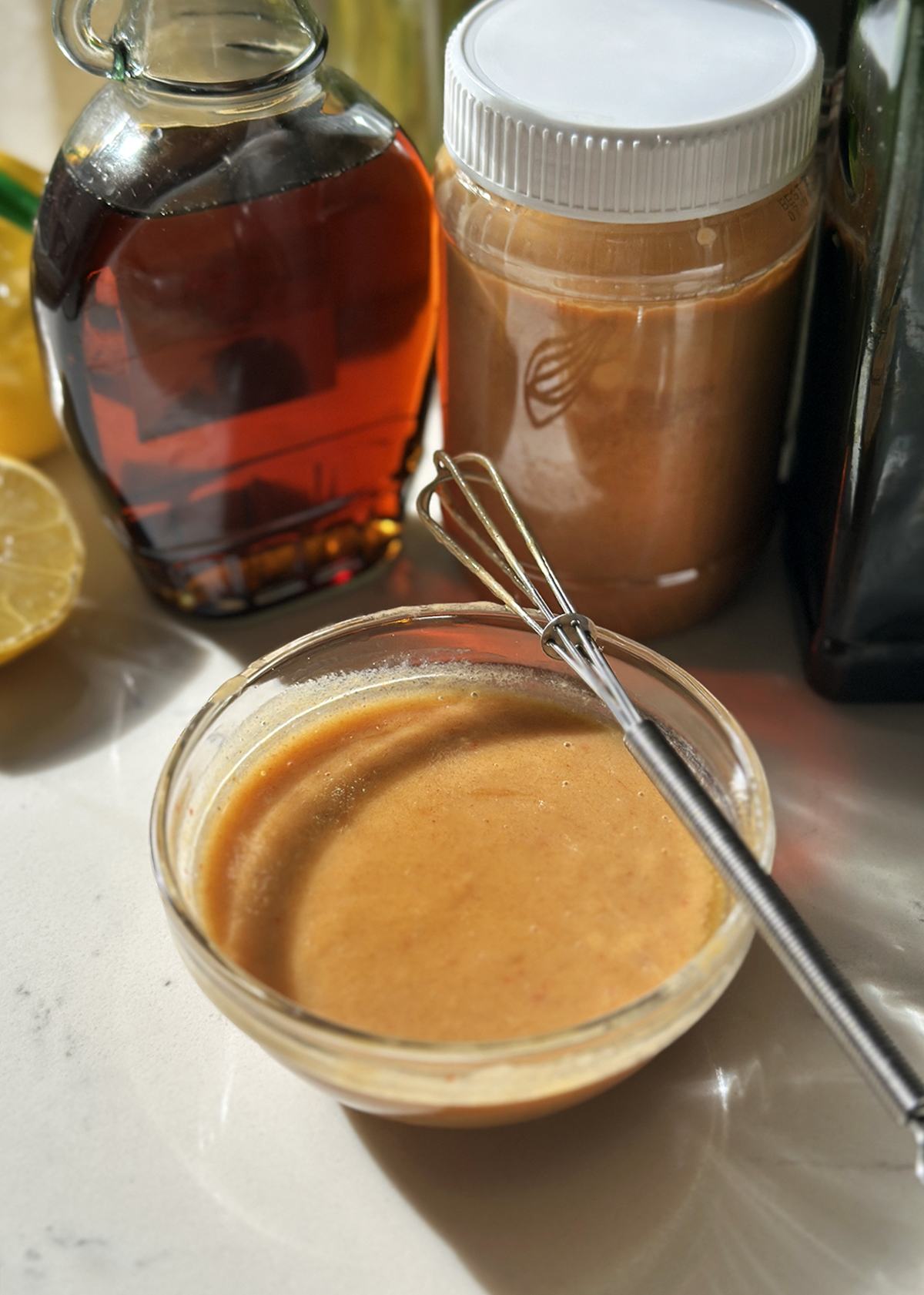 peanut dressing for kale salad